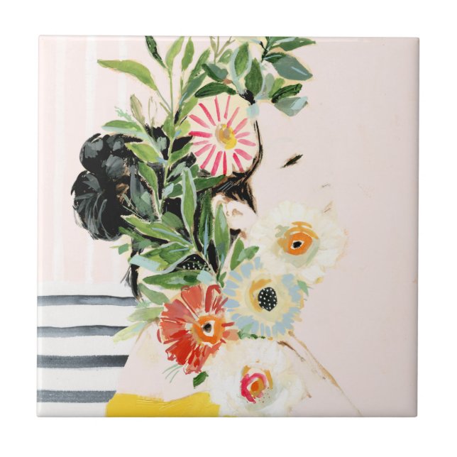 Mulher com Flores (Frente)