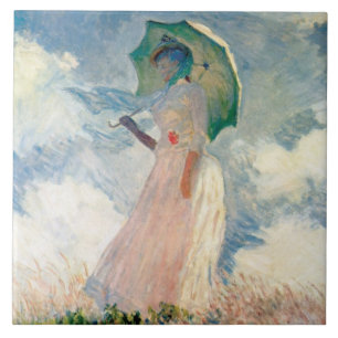 Mulher com Parasol Promenade Monet
