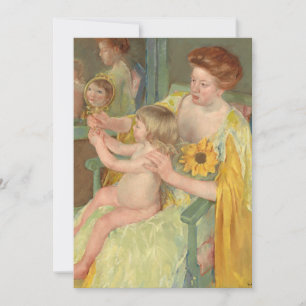 Mulher com um Girassol   Mary Cassatt