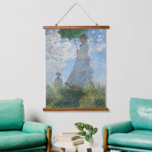 Mulher com um Guarda-Sol por Claude Monet