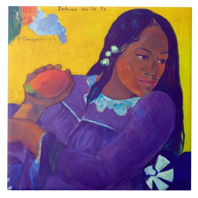 Mulher com uma manga, Gauguin (Frente)