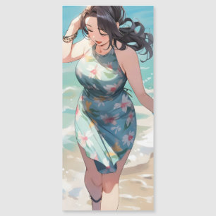 Mulher Curvy na Praia