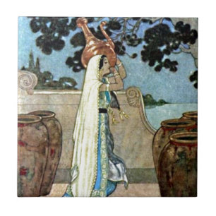 Mulher das noites árabes na ilustração boa