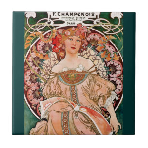 Mulher de Champagne - F. Champenois Imprimeur