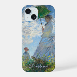 Mulher de Monet com Parasol - Personalizável