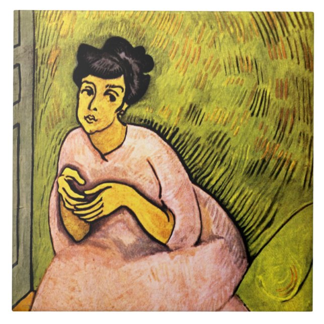 Mulher de Rosa (Senhora Elegante) (Retrato feminin (Frente)