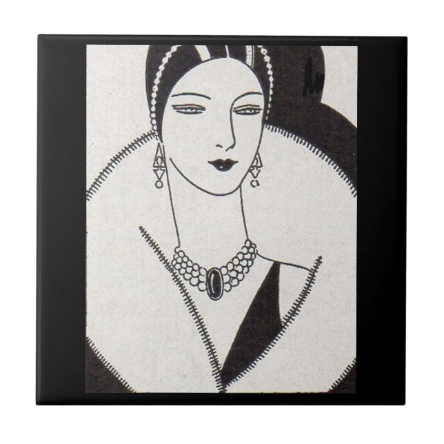 Mulher deco de 1928 (Frente)