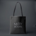 "Mulher desagradável" preto branco - Tote Bag<br><div class="desc">"Mulher desagradável" preto branco - Tote Bag</div>