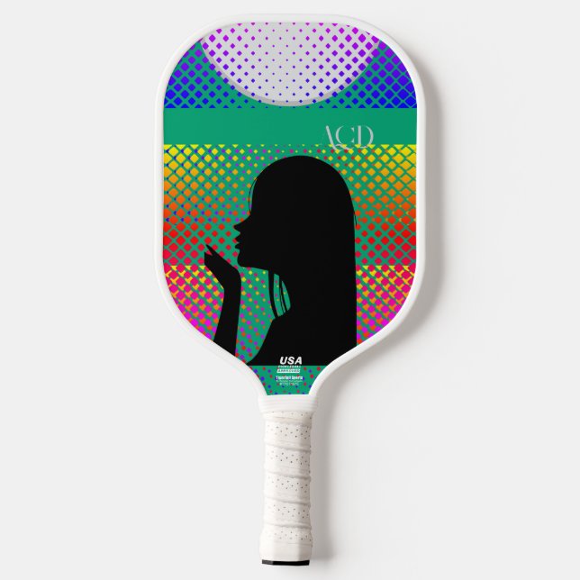 MULHER DESIGN ACD Pickleball Paddle (Back)