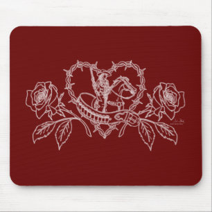 Mulher do Mousepad ocidental