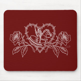 Mulher do Mousepad ocidental