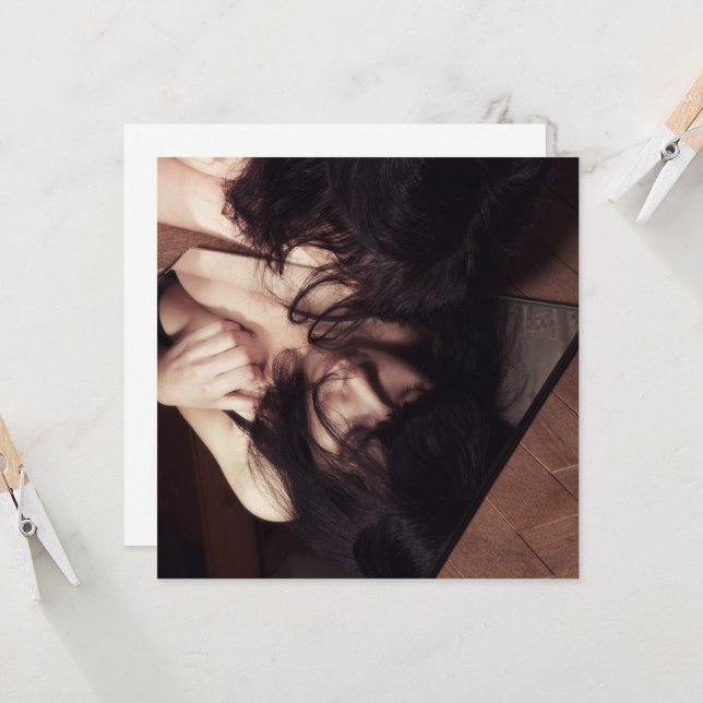 Mulher e espelho (Frente/Verso In Situ)