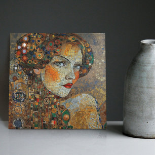 Mulher Edwardiana do Mosaico Gustav Klimt, Fase ou