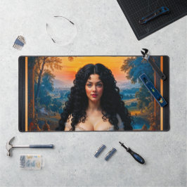 Mulher Elegante em Harmonia Meditativa por Xzendor