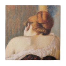 Mulher em um Corset (por Federico Zandomeneghi)