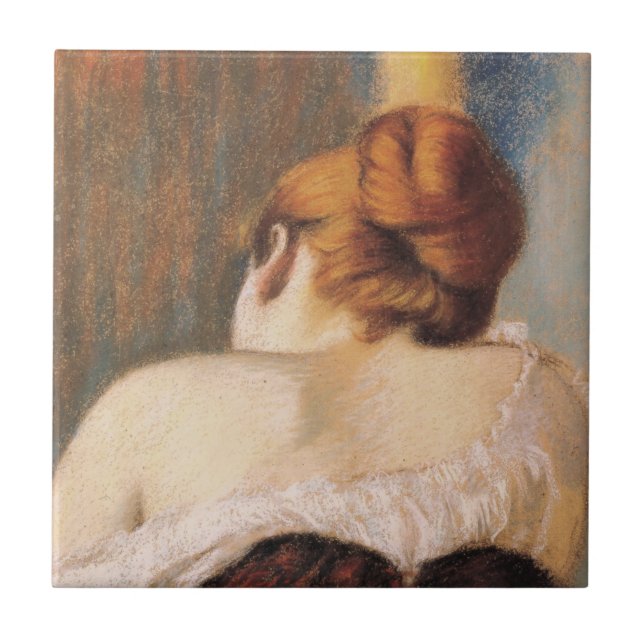 Mulher em um Corset (por Federico Zandomeneghi) (Frente)
