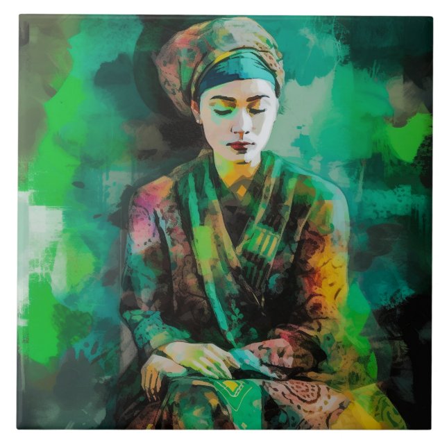 Mulher em Verde (Frente)