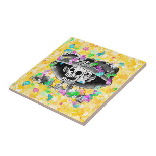 Mulher Esqueleto Rindo Dia De Los Muertos