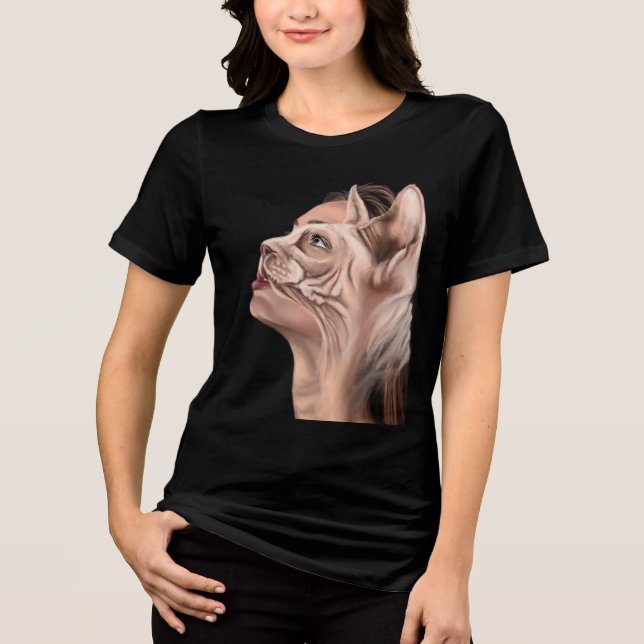 Mulher Gato Pintada (Frente)