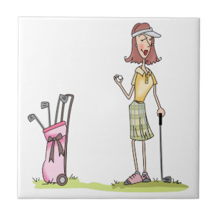 Mulher Golfista