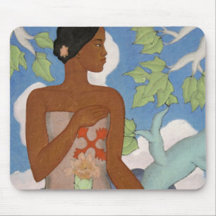 "Mulher havaiana" - Arman Manookian Mousepad