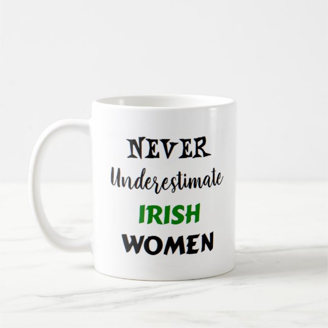mulher irlandesa caneca de café (Esquerda)