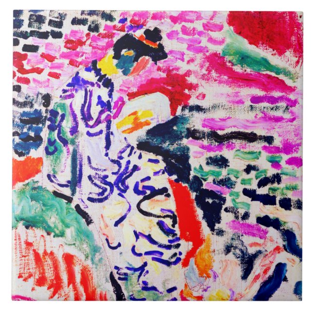 Mulher japonesa ao lado da água, Matisse (Frente)