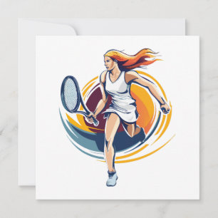 mulher jogando tênis