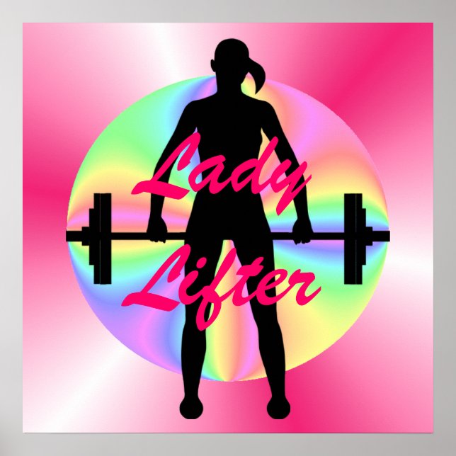Mulher Lady Lifter Poster (Frente)