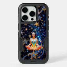 Mulher Meditativa - design de Galáxia Mística