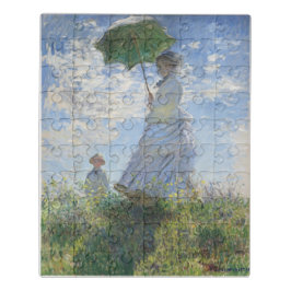 Mulher Monet com Parasol