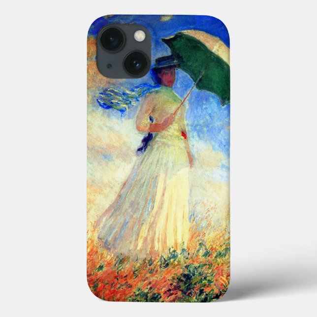 Mulher Monet com Parasol à Direita (Verso)