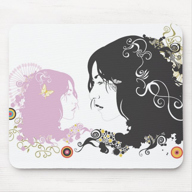 mulher Mousepad (Frente)