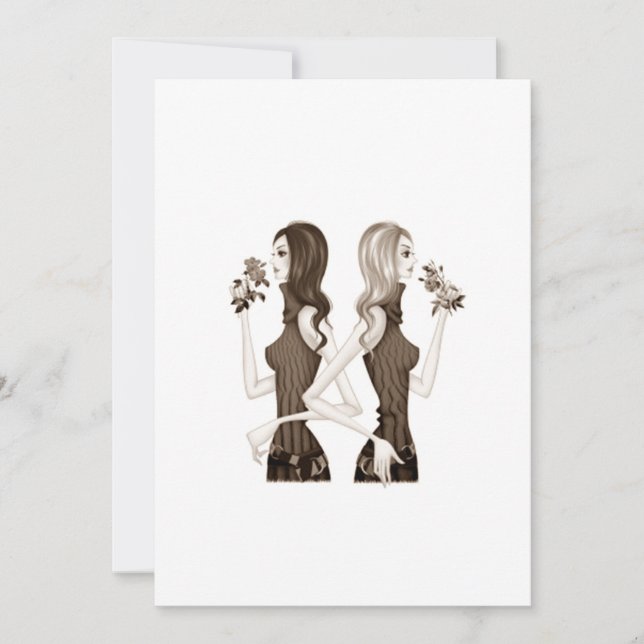 MULHER/NAMORADA CONJUNTAMENTE CONVITE (Frente)