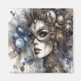 Mulher no Imã Espacial