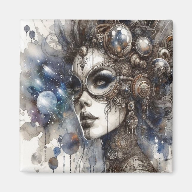 Mulher no Imã Espacial (Frente)