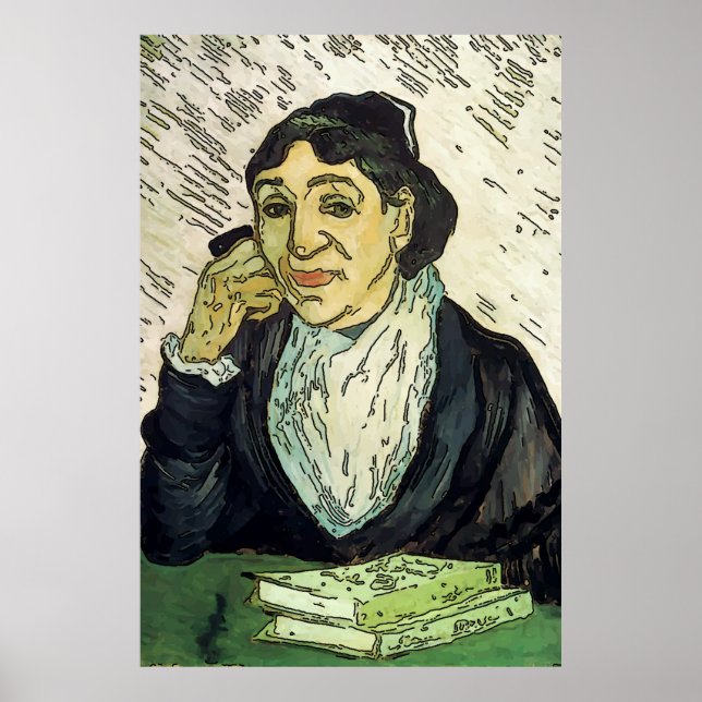 Mulher no Poster de Telefone Celular (Frente)