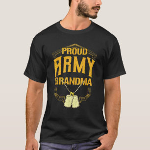 Mulher Orgulho Exército Grande Mãe Camisa Orgulho