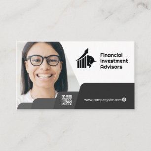 Mulher sorrindo Empresa Cartão de visita de có