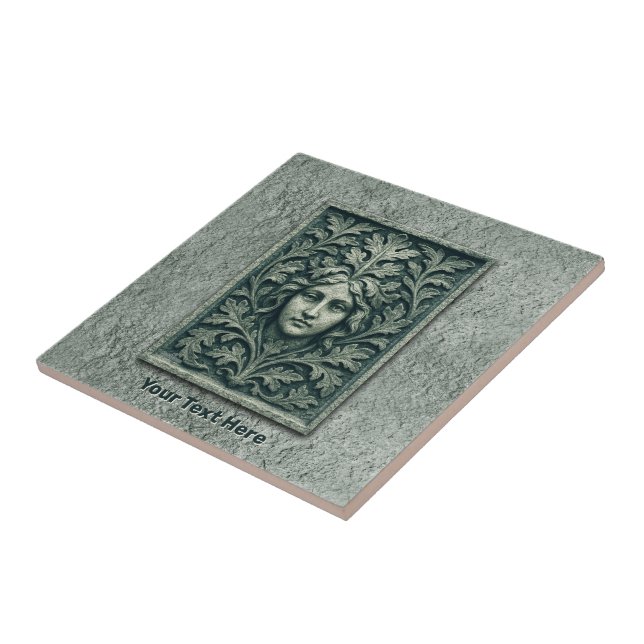 Mulher Verde - Pedra (Lateral)