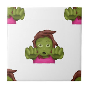 mulher zombie emoji