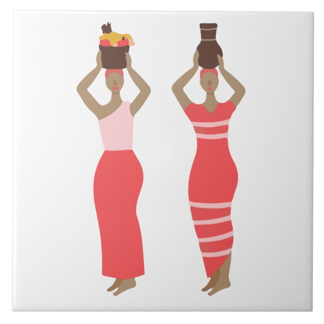 Mulheres africanas (Frente)