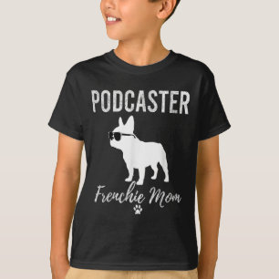 Mulheres Aster Frenchie Mãe Camisa Cachorro Engraç