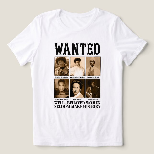 MULHERES BEM-COMPORTADAS REALMENTE FAZEM HISTÓRIA (Design frontal)