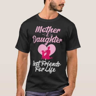 Mulheres Camiseta Dia de as mães Bonita Mãe e Filh