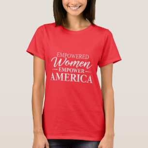 Mulheres capacitadas, Camiseta Americana Mais Fort