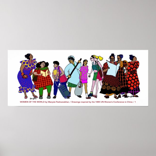 Mulheres da POSTER mundial - 1 (Frente)