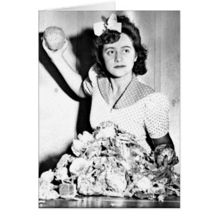 Mulheres da Segunda Guerra Mundial - Cartão de Sa