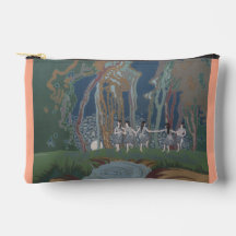 Mulheres dançando com lua