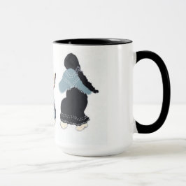 Mulheres de toda a caneca de café das